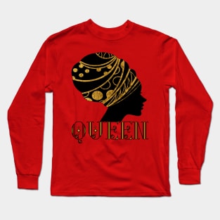 EMPOWERING Women Empower Women Black Queen Long Sleeve T-Shirt